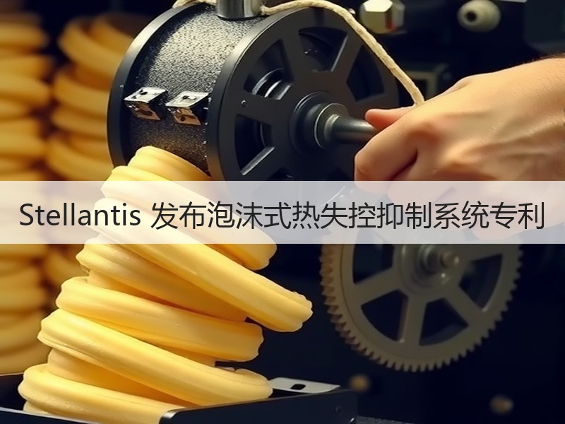 Stellantis 发布泡沫式热失控抑制系统专利