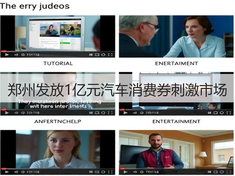 郑州发放1亿元汽车消费券刺激市场 郑州发放1亿元汽车消费券刺激市场