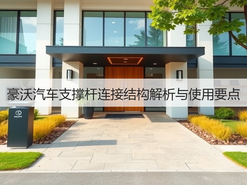 豪沃汽车支撑杆连接结构解析与使用要点