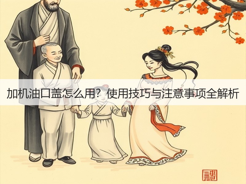 加机油口盖怎么用？使用技巧与注意事项全解析