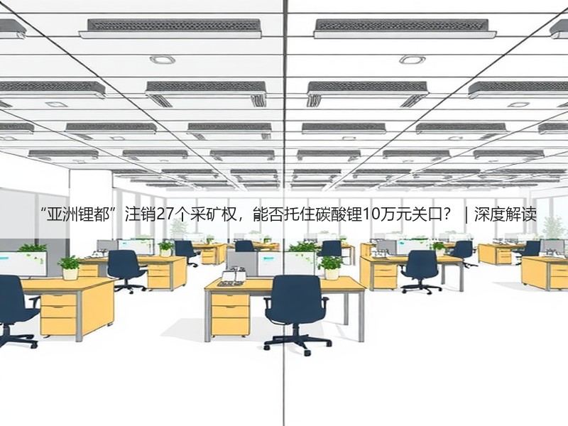 “亚洲锂都”注销27个采矿权，能否托住碳酸锂10万元关口？｜深度解读