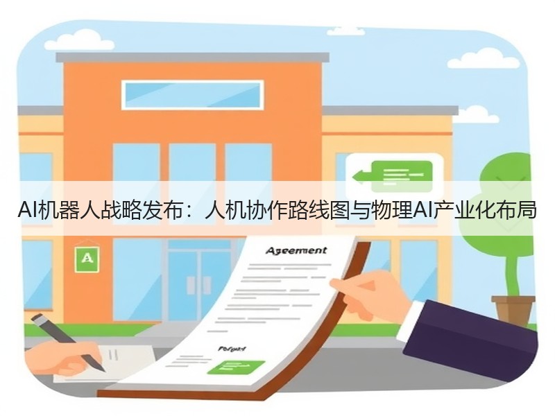 AI机器人战略发布:人机协作路线图与物理AI产业化布局 AI机器人战略发布:人机协作路线图与物理AI产业化布局