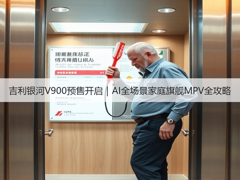 吉利银河V900预售开启｜AI全场景家庭旗舰MPV全攻略