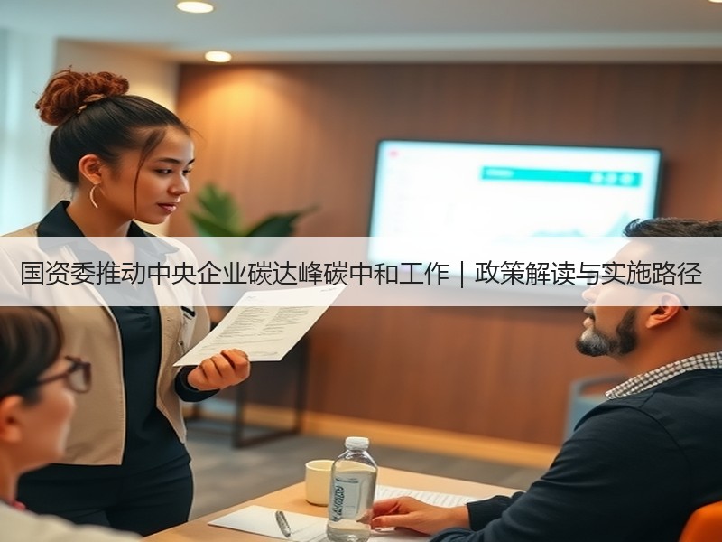 国资委推动中央企业碳达峰碳中和工作｜政策解读与实施路径
