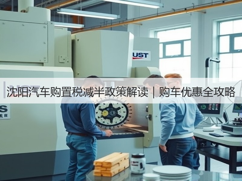 沈阳汽车购置税减半政策解读|购车优惠全攻略 沈阳汽车购置税减半政策解读|购车优惠全攻略