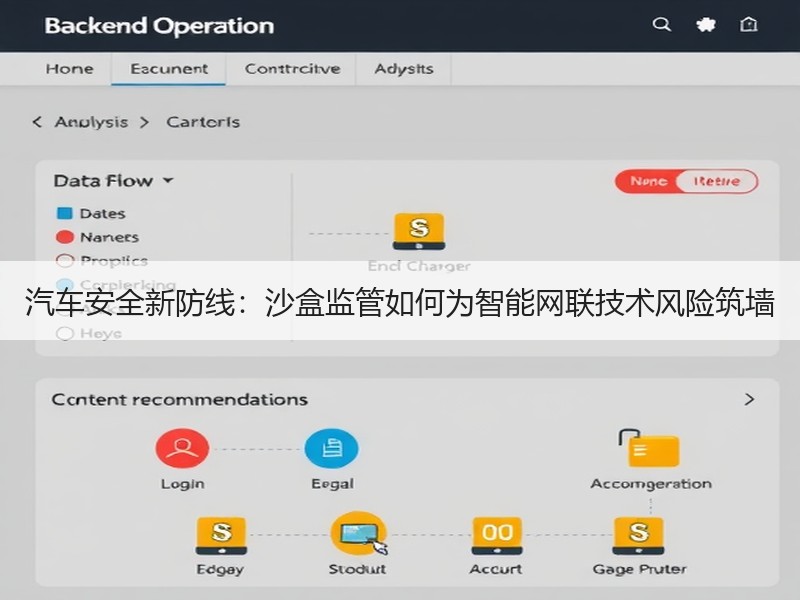 汽车安全新防线:沙盒监管如何为智能网联技术风险筑墙 汽车安全新防线:沙盒监管如何为智能网联技术风险筑墙