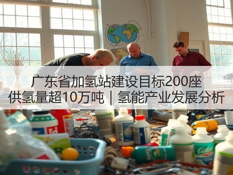 广东省加氢站建设目标200座 供氢量超10万吨|氢能产业发展分析 广东省加氢站建设目标200座 供氢量超10万吨|氢能产业发展分析