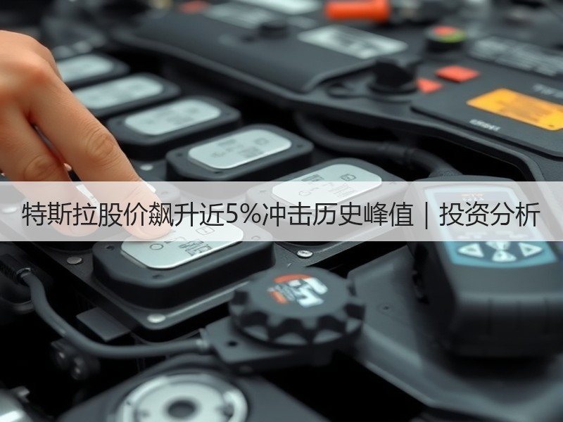 特斯拉股价飙升近5%冲击历史峰值|投资分析 特斯拉股价飙升近5%冲击历史峰值|投资分析