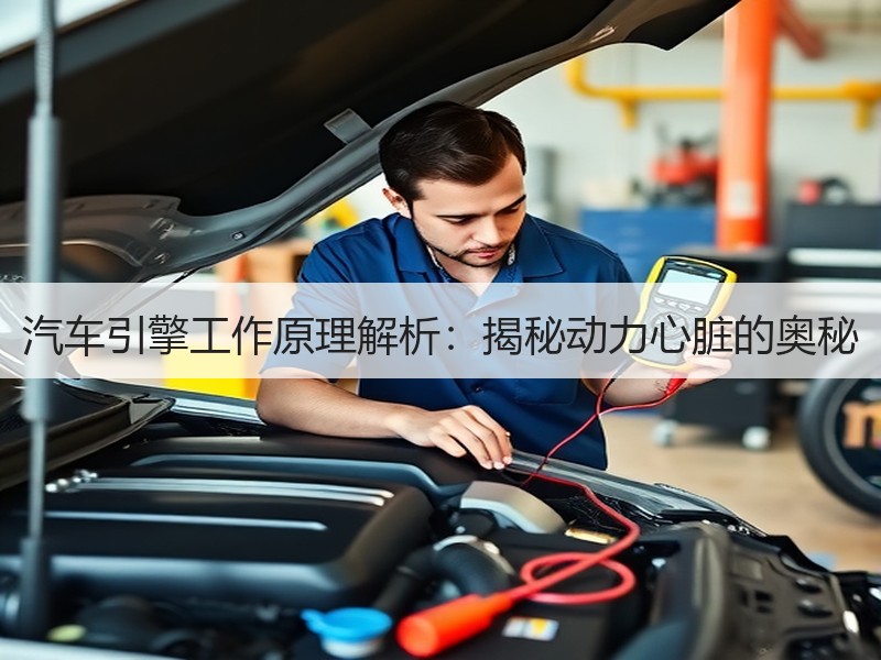 汽车引擎工作原理解析:揭秘动力心脏的奥秘 汽车引擎工作原理解析:揭秘动力心脏的奥秘