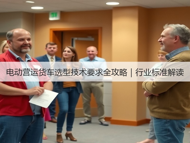 电动营运货车选型技术要求全攻略｜行业标准解读