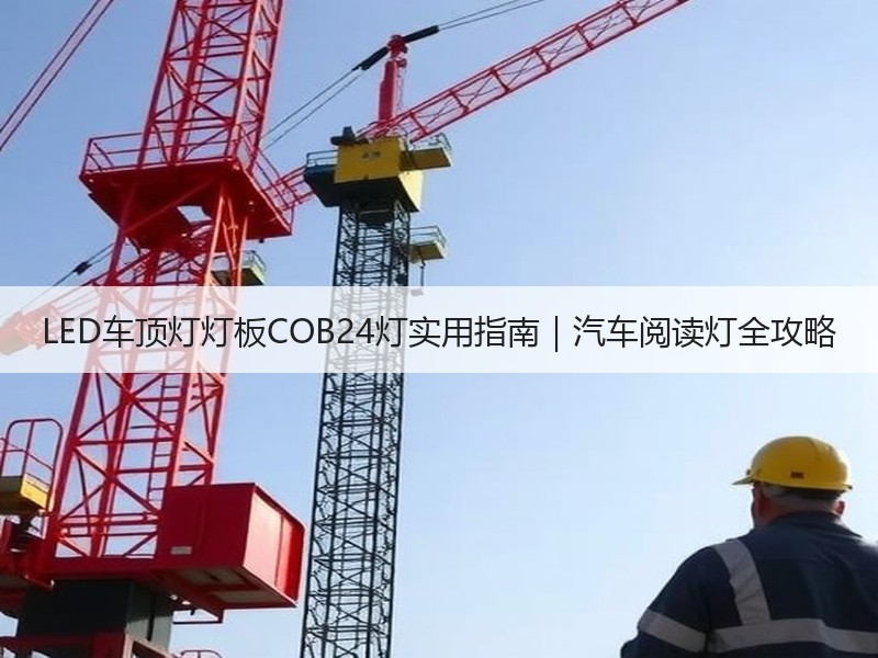 LED车顶灯灯板COB24灯实用指南｜汽车阅读灯全攻略