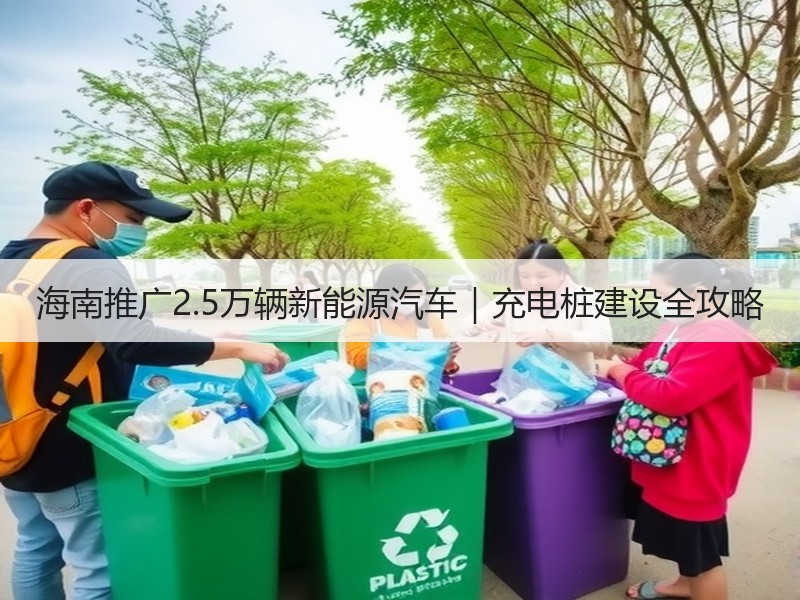 海南推广2.5万辆新能源汽车|充电桩建设全攻略 海南推广2.5万辆新能源汽车|充电桩建设全攻略