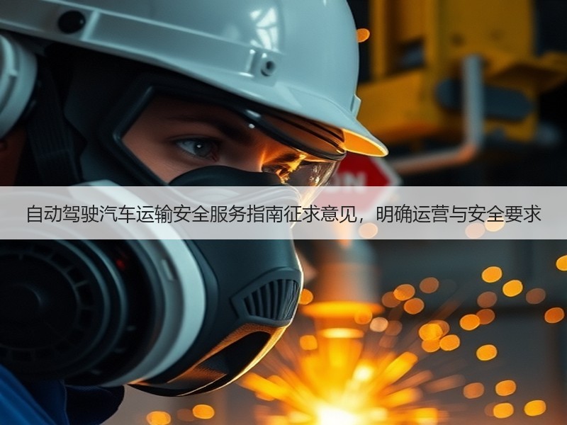 自动驾驶汽车运输安全服务指南征求意见,明确运营与安全要求 自动驾驶汽车运输安全服务指南征求意见,明确运营与安全要求