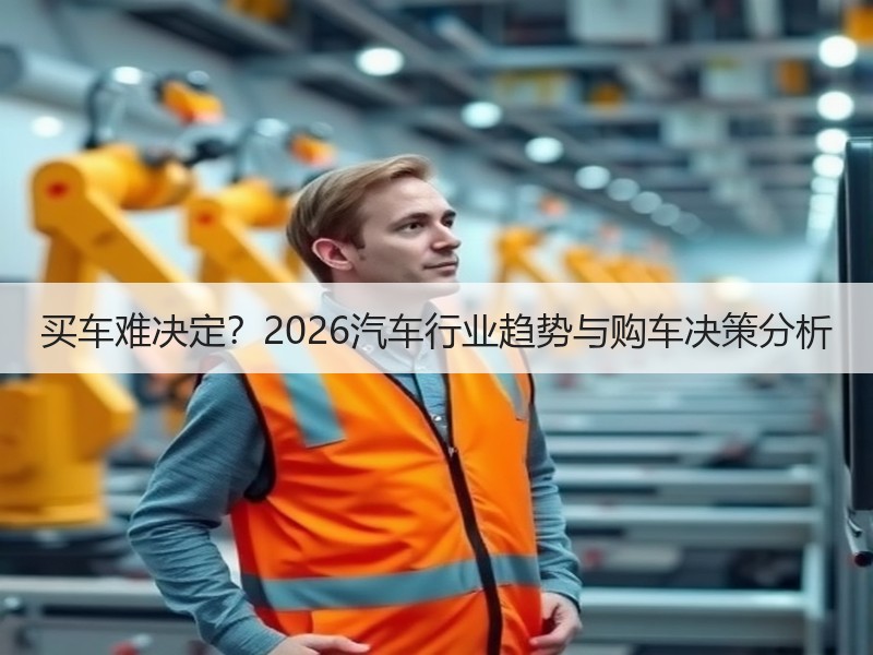 买车难决定?2026汽车行业趋势与购车决策分析 买车难决定?2026汽车行业趋势与购车决策分析