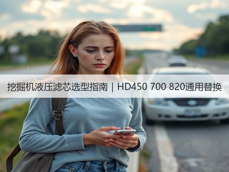 挖掘机液压滤芯选型指南｜HD450 700 820通用替换