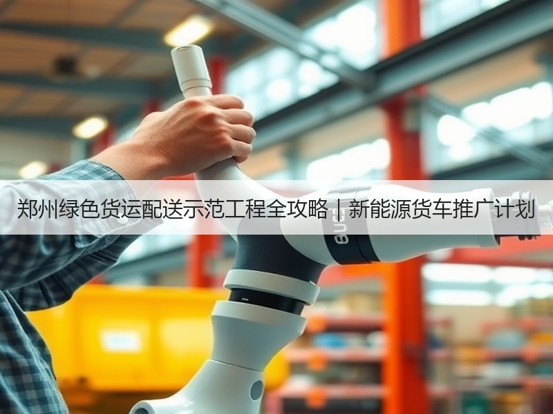 郑州绿色货运配送示范工程全攻略|新能源货车推广计划 郑州绿色货运配送示范工程全攻略|新能源货车推广计划