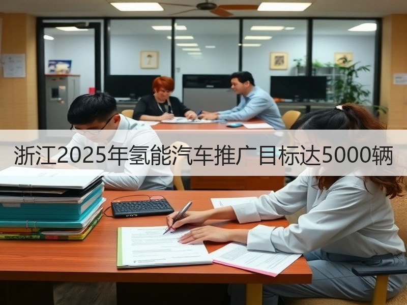 浙江2025年氢能汽车推广目标达5000辆 浙江2025年氢能汽车推广目标达5000辆