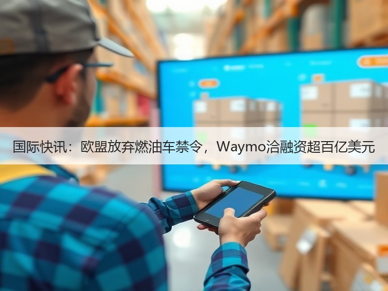 国际快讯:欧盟放弃燃油车禁令,Waymo洽融资超百亿美元 国际快讯:欧盟放弃燃油车禁令,Waymo洽融资超百亿美元