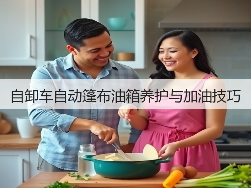自卸车自动篷布油箱养护与加油技巧 自卸车自动篷布油箱养护与加油技巧