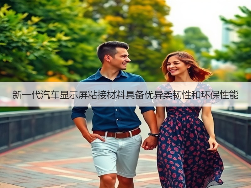新一代汽车显示屏粘接材料具备优异柔韧性和环保性能 新一代汽车显示屏粘接材料具备优异柔韧性和环保性能