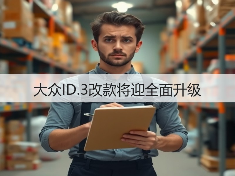 大众ID.3改款将迎全面升级 大众ID.3改款将迎全面升级