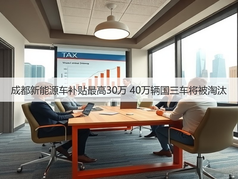 成都新能源车补贴最高30万 40万辆国三车将被淘汰 成都新能源车补贴最高30万 40万辆国三车将被淘汰