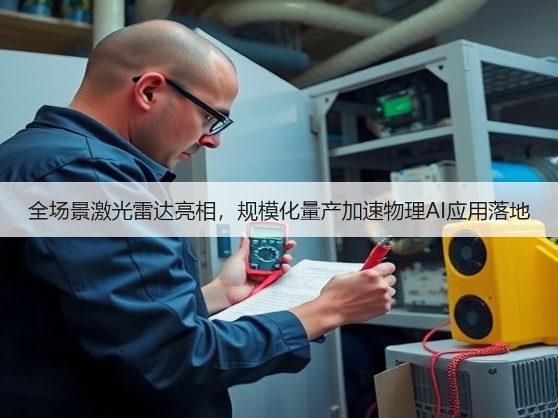 全场景激光雷达亮相,规模化量产加速物理AI应用落地 全场景激光雷达亮相,规模化量产加速物理AI应用落地