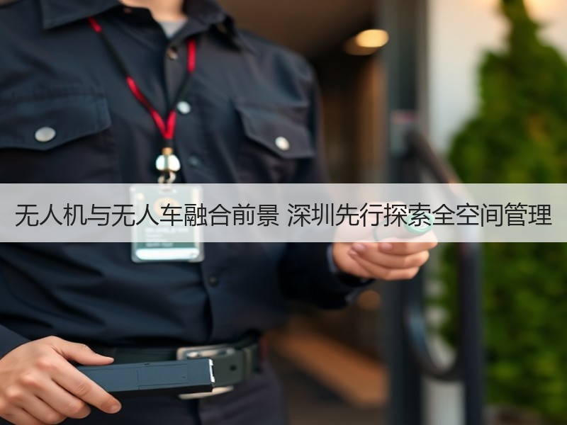 无人机与无人车融合前景 深圳先行探索全空间管理 无人机与无人车融合前景 深圳先行探索全空间管理