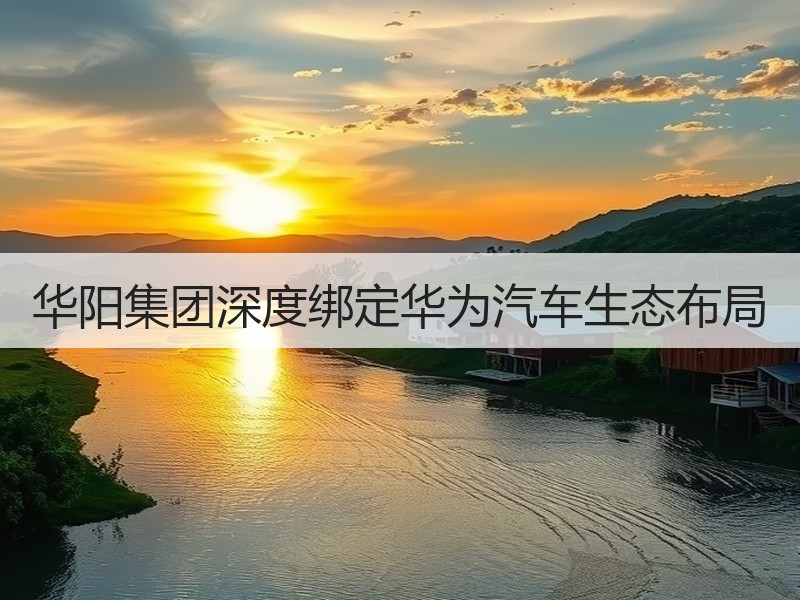 华阳集团深度绑定华为汽车生态布局 华阳集团深度绑定华为汽车生态布局