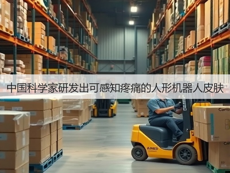 中国科学家研发出可感知疼痛的人形机器人皮肤 中国科学家研发出可感知疼痛的人形机器人皮肤