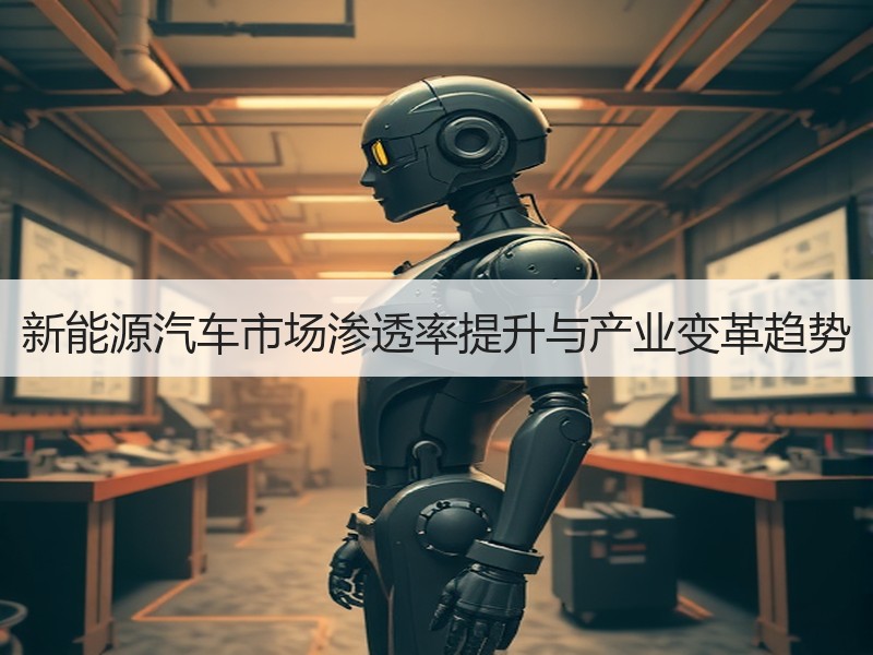 新能源汽车市场渗透率提升与产业变革趋势 新能源汽车市场渗透率提升与产业变革趋势