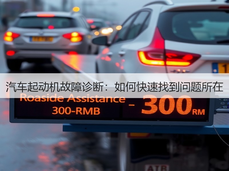 汽车起动机故障诊断：如何快速找到问题所在