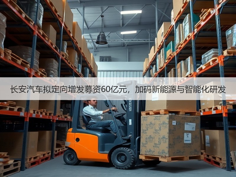 长安汽车拟定向增发募资60亿元，加码新能源与智能化研发