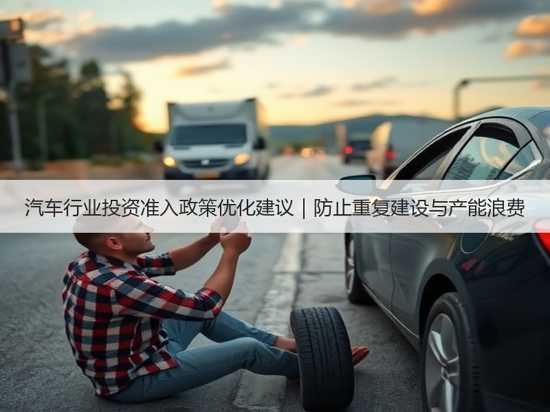 汽车行业投资准入政策优化建议|防止重复建设与产能浪费 汽车行业投资准入政策优化建议|防止重复建设与产能浪费