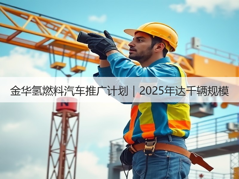 金华氢燃料汽车推广计划|2025年达千辆规模 金华氢燃料汽车推广计划|2025年达千辆规模