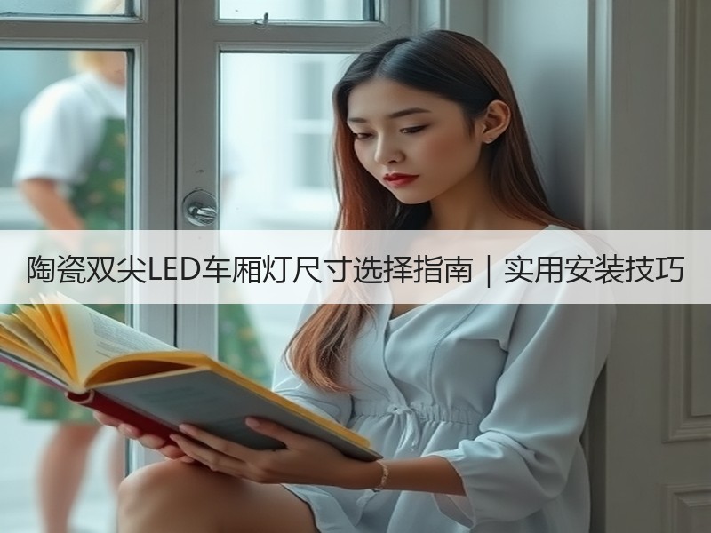 陶瓷双尖LED车厢灯尺寸选择指南｜实用安装技巧