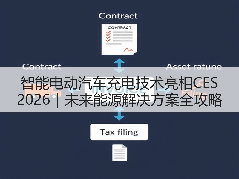 智能电动汽车充电技术亮相CES 2026｜未来能源解决方案全攻略