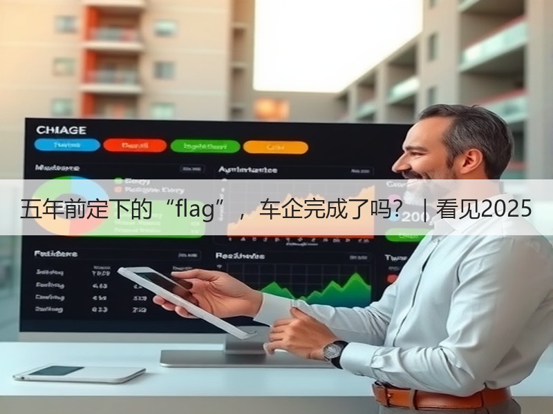 五年前定下的“flag”，车企完成了吗？｜看见2025