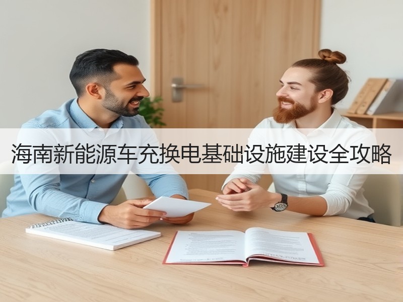 海南新能源车充换电基础设施建设全攻略 海南新能源车充换电基础设施建设全攻略