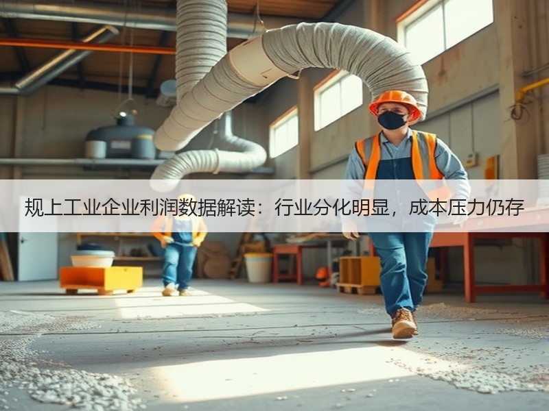 规上工业企业利润数据解读:行业分化明显,成本压力仍存 规上工业企业利润数据解读:行业分化明显,成本压力仍存