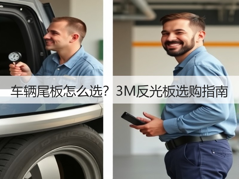 车辆尾板怎么选？3M反光板选购指南