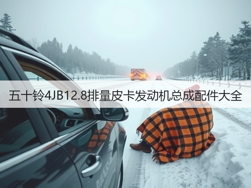 五十铃4JB12.8排量皮卡发动机总成配件大全
