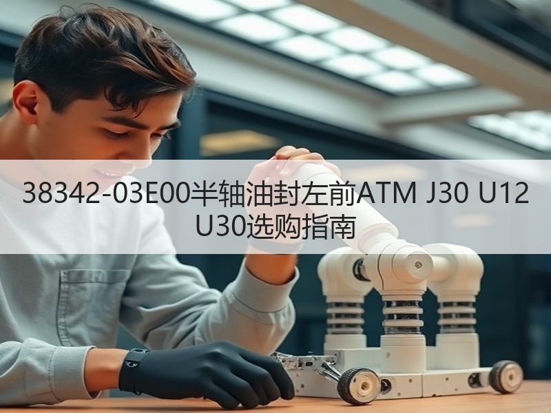 38342-03E00半轴油封左前ATM J30 U12 U30选购指南