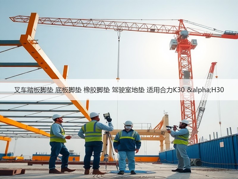 叉车踏板脚垫 底板脚垫 橡胶脚垫 驾驶室地垫 适用合力K30 &alpha;H30