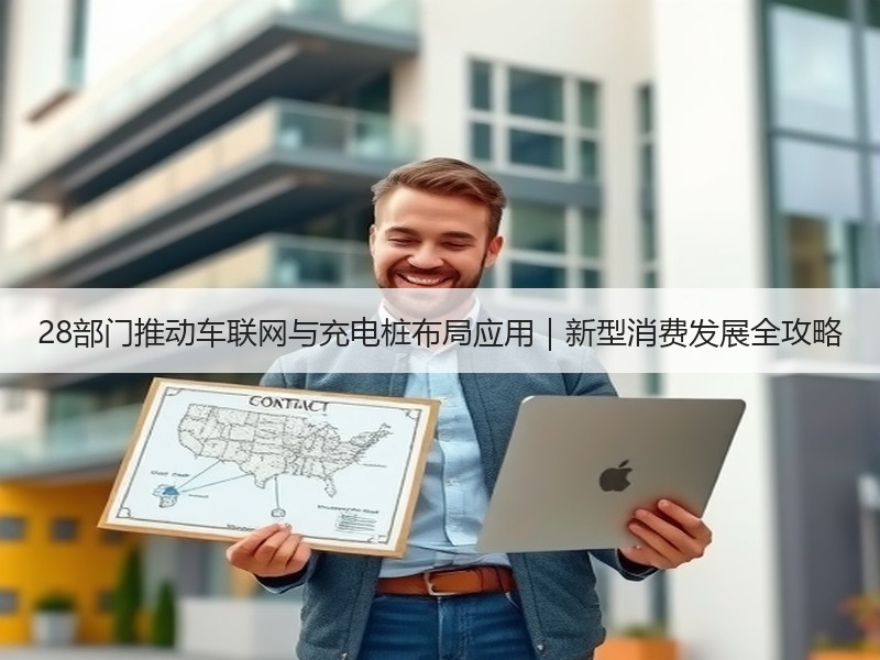 28部门推动车联网与充电桩布局应用｜新型消费发展全攻略