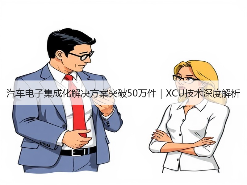 汽车电子集成化解决方案突破50万件|XCU技术深度解析 汽车电子集成化解决方案突破50万件|XCU技术深度解析