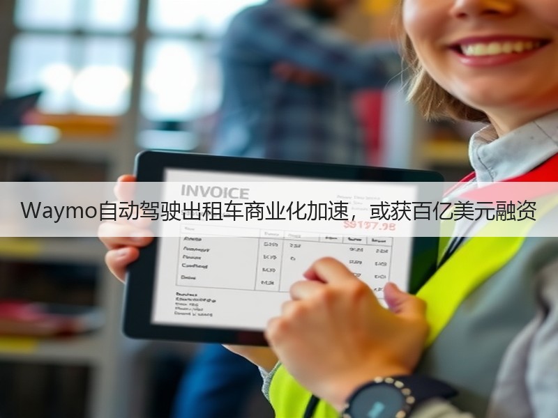 Waymo自动驾驶出租车商业化加速,或获百亿美元融资 Waymo自动驾驶出租车商业化加速,或获百亿美元融资
