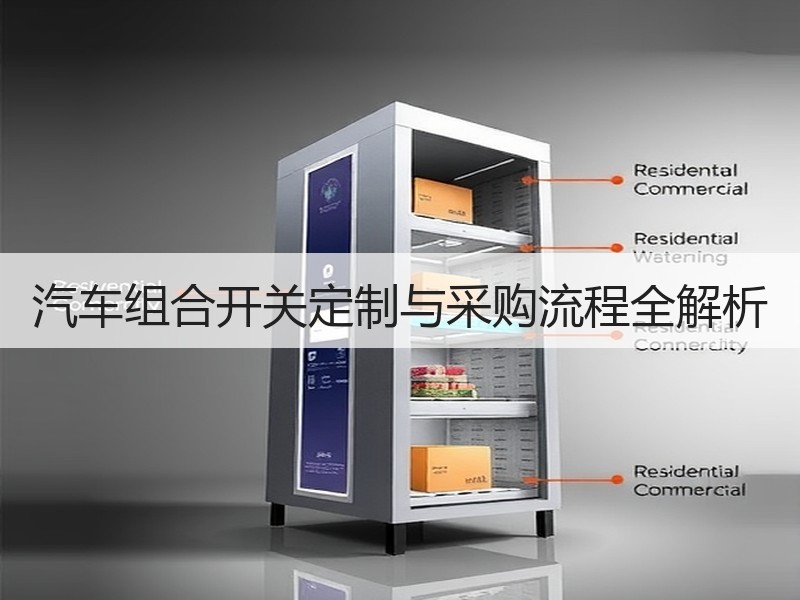 汽车组合开关定制与采购流程全解析