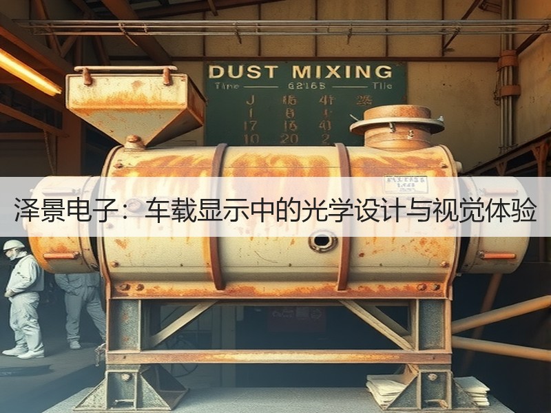 泽景电子：车载显示中的光学设计与视觉体验