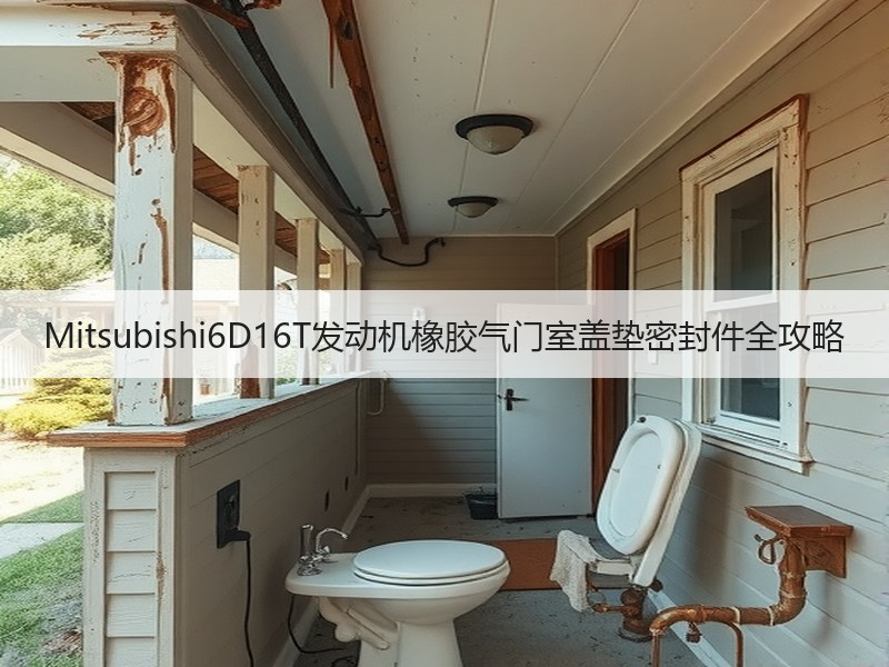 Mitsubishi6D16T发动机橡胶气门室盖垫密封件全攻略